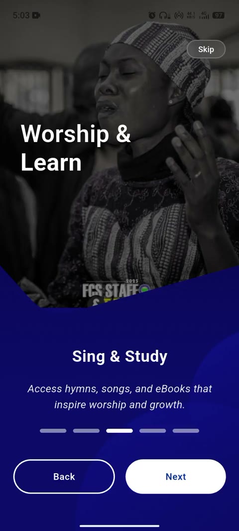 FCS Devotional app demo