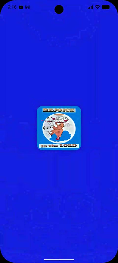 Rejoice in the Lord app demo